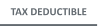 TAX DEDUCTIBLE
